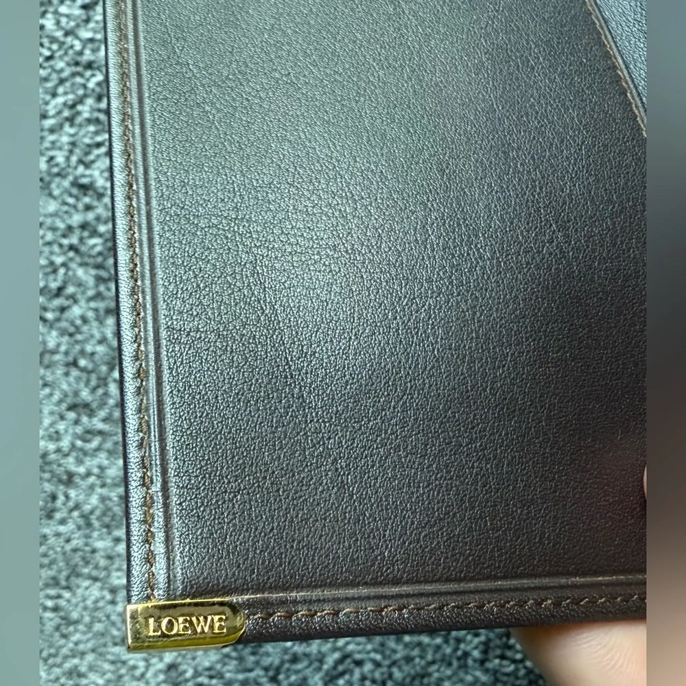 Loewe brown long wallet